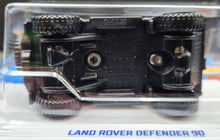 Load image into Gallery viewer, Hot Wheels 2023 Land Rover Defender 90 Dark Grey #227 HW Hot Trucks 10/10 New Long Card
