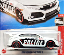 Load image into Gallery viewer, Hot Wheels 2023 2018 Honda Civic Type R White #215 HW Rescue 4/10 New Long Card
