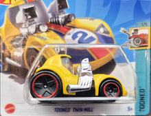 Load image into Gallery viewer, Hot Wheels 2023 Tooned Twin Mill Yellow #170 Tooned 1/5 New
