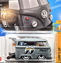 Load image into Gallery viewer, Hot Wheels 2023 Kool Kombi Matte Dark Grey #49 Surf&#39;s Up 2/5 New Long Card
