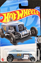 Load image into Gallery viewer, Hot Wheels 2022 Max Steel Matte Blue #224 Rod Squad 4/5 New Long Card
