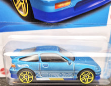 Load image into Gallery viewer, Hot Wheels 2023 &#39;88 Honda CR-X Matte Light Blue #148 HW J-Imports 10/10 New Long Card
