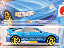 Load image into Gallery viewer, Hot Wheels 2023 &#39;88 Honda CR-X Matte Light Blue #148 HW J-Imports 10/10 New
