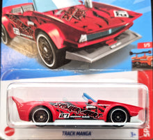 Load image into Gallery viewer, Hot Wheels 2022 Track Manga Red #50 Spoiler Alert 1/5 New Long Card
