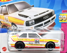 Load image into Gallery viewer, Hot Wheels 2023 &#39;84 Audi Sport Quattro White #152 HW: The &#39;80s 9/10 New
