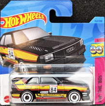 Load image into Gallery viewer, Hot Wheels 2023 &#39;84 Audi Sport Quattro Black #152 HW: The &#39;80s 9/10 New
