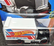 Load image into Gallery viewer, Hot Wheels 2023 Hiway Hauler 2 Black #130 HW Haulers 5/5 New Long Card
