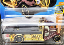 Load image into Gallery viewer, Hot Wheels 2023 Fast-Bed Hauler Dark Maroon #11 HW Haulers 2/5 New Long Card
