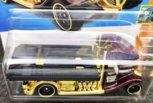 Load image into Gallery viewer, Hot Wheels 2023 Fast-Bed Hauler Dark Maroon #11 HW Haulers 2/5 New Long Card
