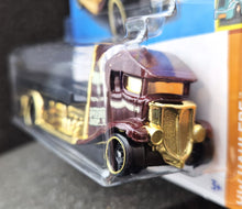 Load image into Gallery viewer, Hot Wheels 2023 Fast-Bed Hauler Dark Maroon #11 HW Haulers 2/5 New Long Card
