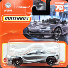 Load image into Gallery viewer, Matchbox 2023 McLaren 720S Spider Grey MBX Showroom #66/100 New
