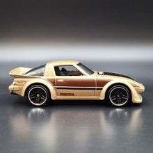 Load image into Gallery viewer, Hot Wheels 2023 Mazda RX-7 Dark Gold Japanese Car Culture Themed Multipack Loose
