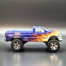 Load image into Gallery viewer, Hot Wheels 2008 &#39;97 Ford F-150 Dark Blue #142 Team: Ford Racing Series 2/4
