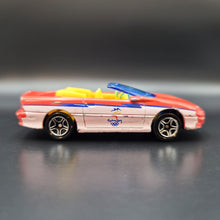 Load image into Gallery viewer, Matchbox 2000 &#39;98 Chev Camaro SS Convertible Salmon Olympic Games 5 Pack Loose
