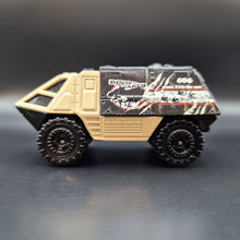 Load image into Gallery viewer, Matchbox 2009 Armored Response Vehicle Tan Dino Adventure
