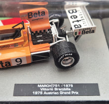 Load image into Gallery viewer, Altaya Formula 1 Collection March 751 - 1975 Vittoria Brambilla 1:43 Model
