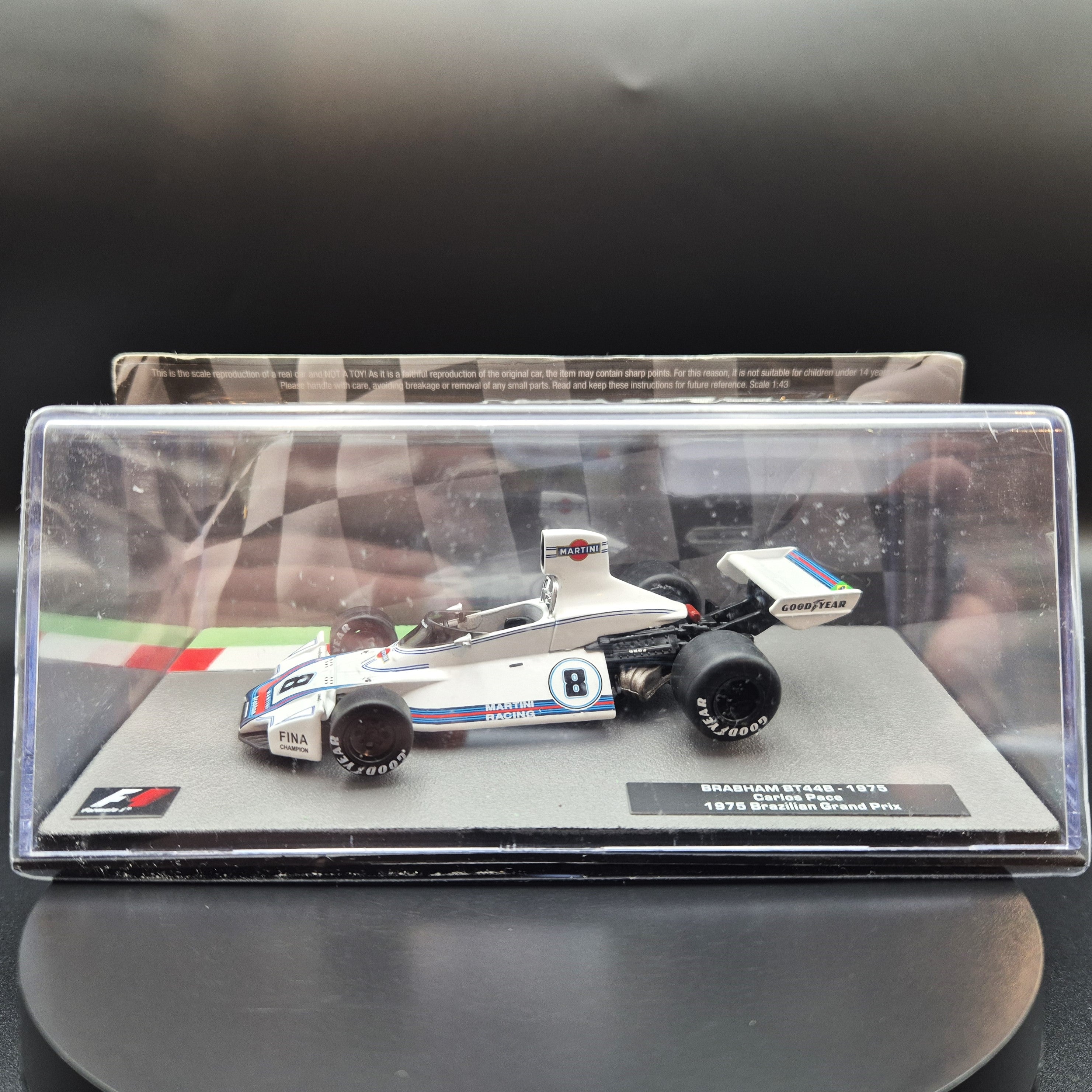 Altaya Formula 1 Collection Brabham BT44B - 1975 Carlos Pace 1:43 Die Cast Model