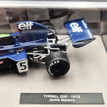 Load image into Gallery viewer, Altaya Formula 1 Collection Tyrrell 006 - 1973 Jackie Stewart 1:43 Die Cast Model
