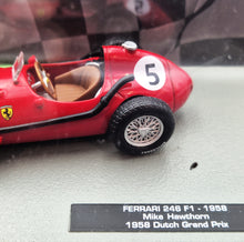 Load image into Gallery viewer, Altaya Formula 1 Collection Ferrari 246 F1 - 1958 Mike Hawthorn 1:43 Die Cast Model
