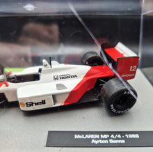 Load image into Gallery viewer, Altaya Formula 1 Collection McLaren MP 4/4 - 1988 Ayrton Senna 1:43 Die Cast Model
