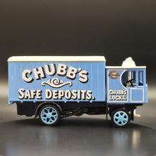 Load image into Gallery viewer, Matchbox 1929 Garrett Steam Wagon Chubb&#39;s Safe Blue Models Of Yesteryear Y-37
