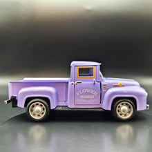 Load image into Gallery viewer, Explorafind 1956 Style Ford Pickup Light Purple 1:32 Die Cast Pickup Truck
