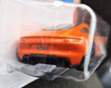 Load image into Gallery viewer, Hot Wheels 2023 Tesla Roadster Orange #249 Then &amp; Now 9/10 New Long Card
