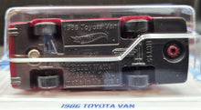 Load image into Gallery viewer, Hot Wheels 2023 1986 Toyota Van Burgundy #95 HW J-Imports 6/10 New Long Card
