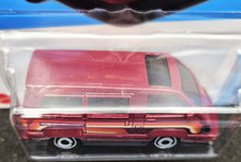 Load image into Gallery viewer, Hot Wheels 2023 1986 Toyota Van Burgundy #95 HW J-Imports 6/10 New Long Card
