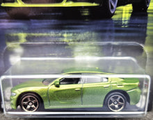 Load image into Gallery viewer, Matchbox 2023 2018 Dodge Charger Green Matchbox Muscle 3/6 New Long Card
