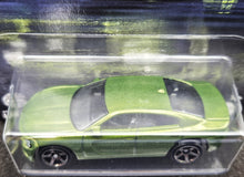 Load image into Gallery viewer, Matchbox 2023 2018 Dodge Charger Green Matchbox Muscle 3/6 New Long Card
