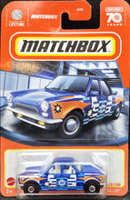 Load image into Gallery viewer, Matchbox 2023 Push &quot;N Puller Blue #53 MBX Showroom New Long Card
