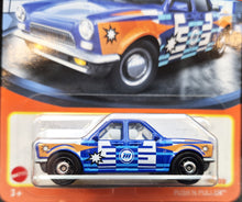 Load image into Gallery viewer, Matchbox 2023 Push &quot;N Puller Blue #53 MBX Showroom New Long Card
