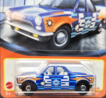 Load image into Gallery viewer, Matchbox 2023 Push &quot;N Puller Blue #53 MBX Showroom New Long Card
