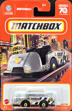 Load image into Gallery viewer, Matchbox 2023 MBX Mini Cargo Truck Silver #54 MBX Metro New Long Card
