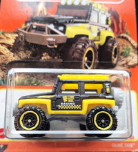 Load image into Gallery viewer, Matchbox 2023 Dune Dog Yellow/Black #65 MBX Off-Road New Long Card
