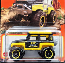 Load image into Gallery viewer, Matchbox 2023 Dune Dog Yellow/Black #65 MBX Off-Road New Long Card
