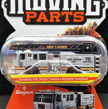 Load image into Gallery viewer, Matchbox 2023 Seagrave Fire Truck Silver Moving Parts Series 27/54 New
