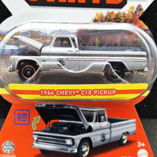 Load image into Gallery viewer, Matchbox 2023 1964 Chevy C10 Pickup Silver Moving Parts Series 28/54 New
