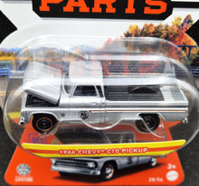 Load image into Gallery viewer, Matchbox 2023 1964 Chevy C10 Pickup Silver Moving Parts Series 28/54 New
