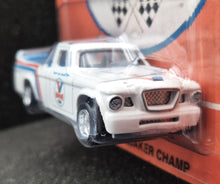 Load image into Gallery viewer, Hot Wheels 2020 &#39;63 Studebaker Champ White Vintage Oil 4/5 Pop Culture New
