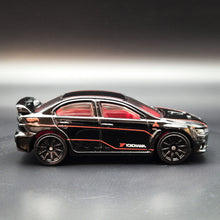 Load image into Gallery viewer, Hot Wheels 2022 2008 Mitsubishi Lancer Evolution Black Japanese Car Culture Themed Multipack Exclusive
