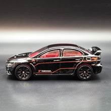 Load image into Gallery viewer, Hot Wheels 2022 2008 Mitsubishi Lancer Evolution Black Japanese Car Culture Themed Multipack Exclusive
