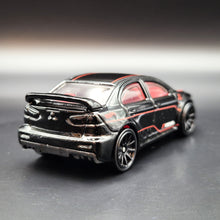 Load image into Gallery viewer, Hot Wheels 2022 2008 Mitsubishi Lancer Evolution Black Japanese Car Culture Themed Multipack Exclusive
