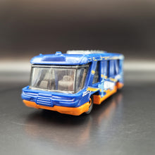 Load image into Gallery viewer, Matchbox 2018 Swift Shuttle Bus Blue Metro Transit 5 Pack Loose
