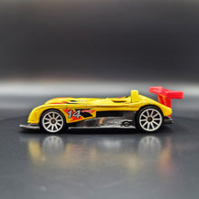 Load image into Gallery viewer, Hot Wheels 2010 Panoz LMP-1 Roadster 1 Yellow Road Course 5 Pack Exclusive
