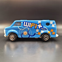 Load image into Gallery viewer, Matchbox 2013 Chevy Van Blue #40 MBX Adventure City 40/120
