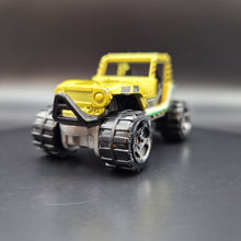 Load image into Gallery viewer, Matchbox 2008 MBX 4X4 Mustard Gold #62 All Terrain 1/13
