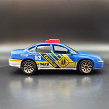 Load image into Gallery viewer, Matchbox 2003 2000 Chevrolet Impala Blue #53 Hero City School Time
