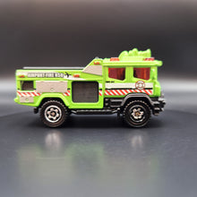 Load image into Gallery viewer, Matchbox 2014 Blaze Blitzer Lime Green #88 MBX Heroic Rescue
